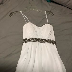 Short formal beaded dress